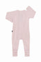 Bonds: Ribbed Zip Wondersuit - Pop Princess & Sesame Seed (Size 000) (0-3 Months)