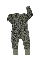 Bonds: Zip YDG Wondersuit - Summer Spot Leopard Cactus Tree Khaki (Size 2) (18-24 Months)
