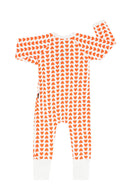 Bonds: Zip YDG Wondersuit - Sweet Hearts Pumpkin Pie (Size 1) (12-18 Months)
