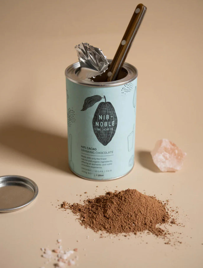 Nib & Noble: 40% Cacao Organic Drinking Chocolate - 200G