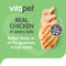 Vitapet: Chicken Wrapped Rawhide Bone (20cm) (Pack of 5)