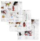 Little Unicorn: Muslin Security Blanket - Woof (3 Pack)