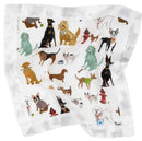 Little Unicorn: Muslin Security Blanket - Woof (3 Pack)