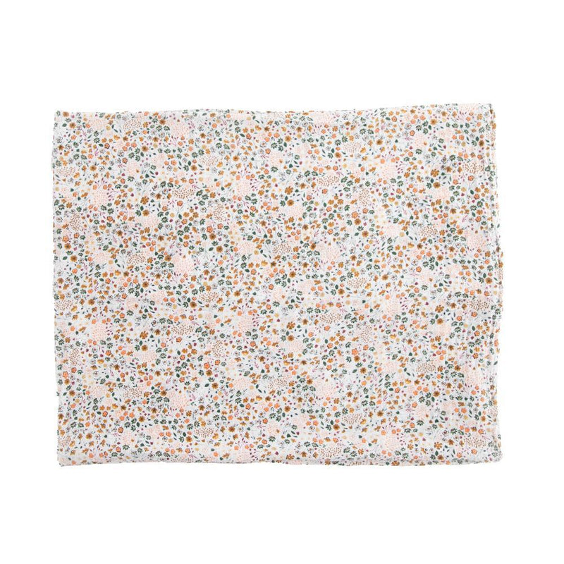 Little Unicorn: Single Cotton Muslin Swaddle - Pressed Petals