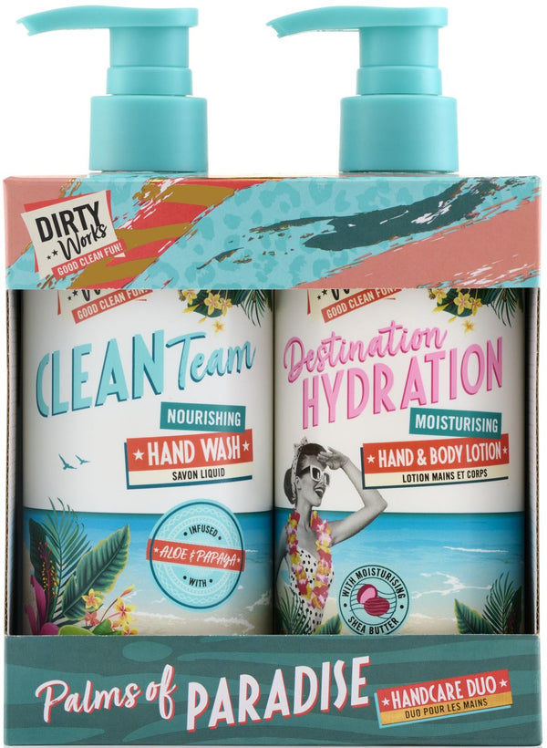 Dirty Works: Palms of Paradise Hand Care Duo