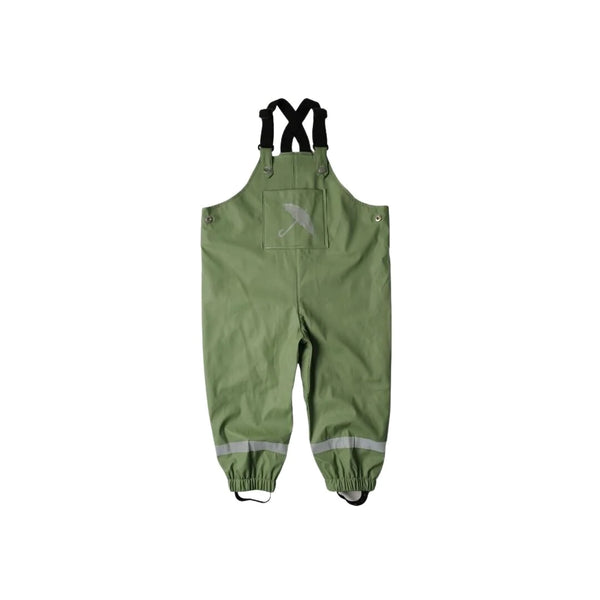 Brolly Sheets: Waterproof Overalls - Sage (Size 4) in Green