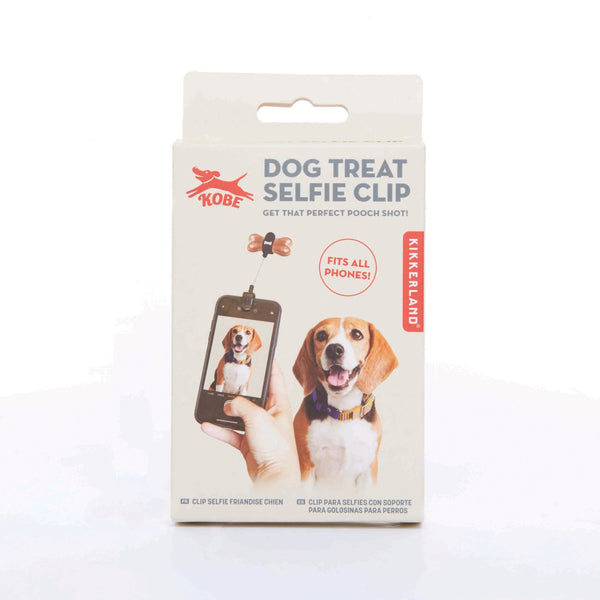 Kobe: Dog Treat Selfie Clip
