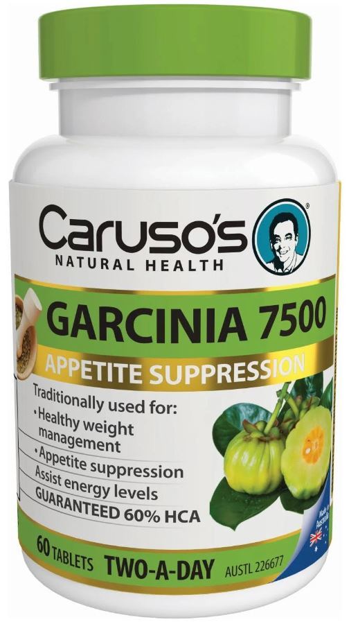 Carusos: Herbal Therapeutics - Garcinia 7500 (60 Tabs)