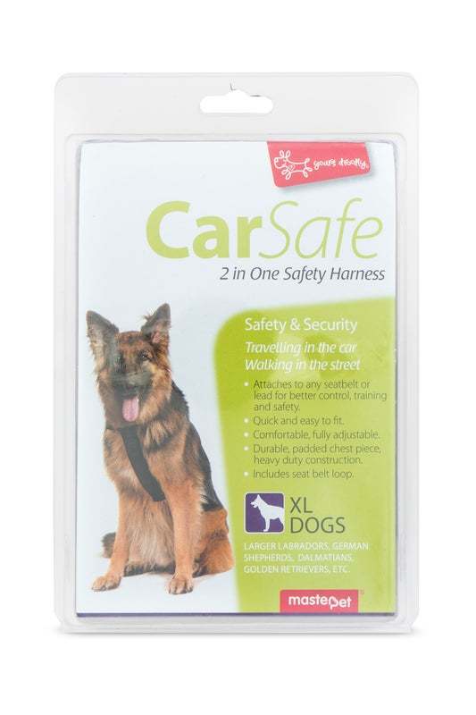 Yours Droolly: Car Harness - X-Large