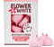 Flower And White: White Chocolate and Raspberry Meringue Drops - 100g