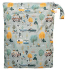 Nestling: Double Pocket Wet Bag - Dogs on Holiday