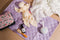 Nestling: Waterproof Quilted Change Mat - Lilac