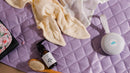 Nestling: Waterproof Quilted Change Mat - Lilac