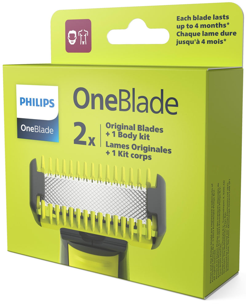 Philips: OneBlade Body Kit (2 Pack)