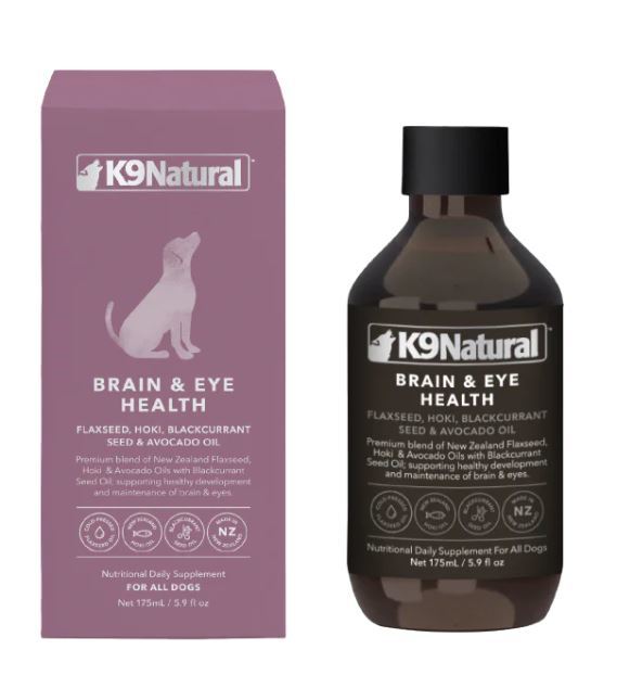 K9 Natural: Brain & Eye Maintenance & Development Oil for Dogs 175ml