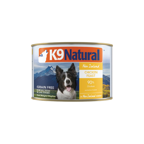 K9 Natural: Canned Dog Food, Chicken 170g (12 pack)