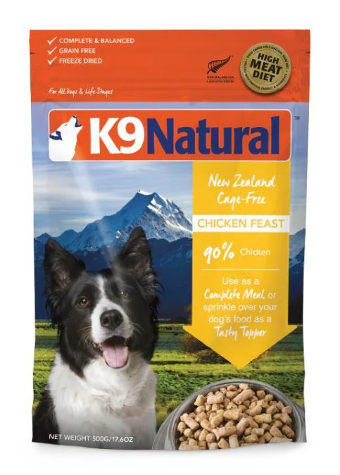 K9 Natural: Freeze-Dried Dog Food Chicken 500g
