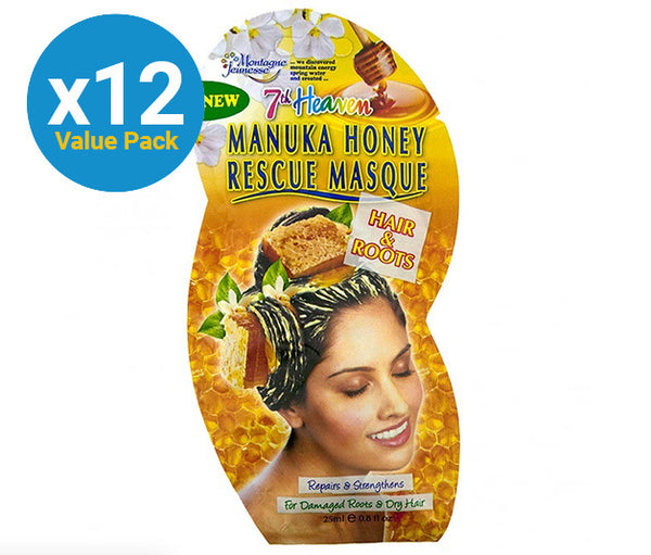 Montagne Jeunesse: 7th Heaven - Manuka Honey Hair Masque - 12Pack