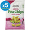 Ceres Organic Pea Chips - Salt & Vinegar 100g (5 Pack)