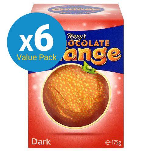 Terry's Dark Chocolate Orange (157g) 6pk