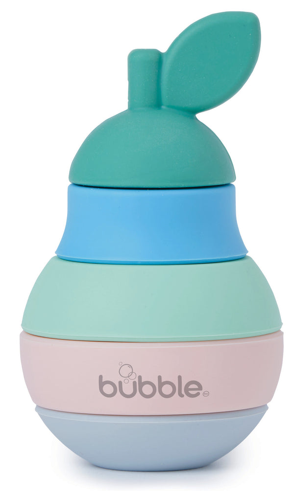 Bubble: Silicone Stacking Pear Teether