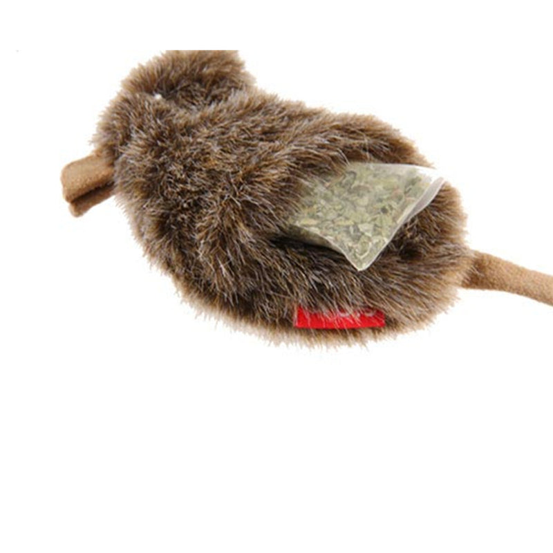 GiGwi: Catch & Scratch, Refillable Catnip Cat Toy - Mouse