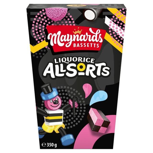 Maynards Bassetts: Liquorice Allsorts Lollies - 350g