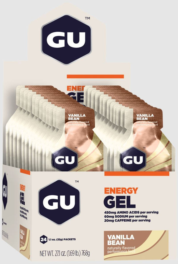 GU Energy Gel - Vanilla Bean x 24