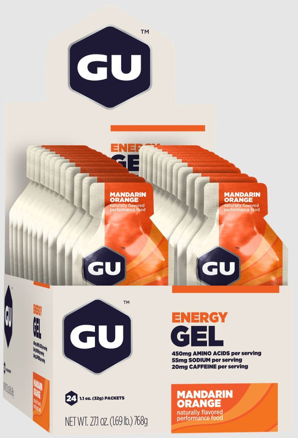 GU Energy Gel - Mandarin Orange x 24