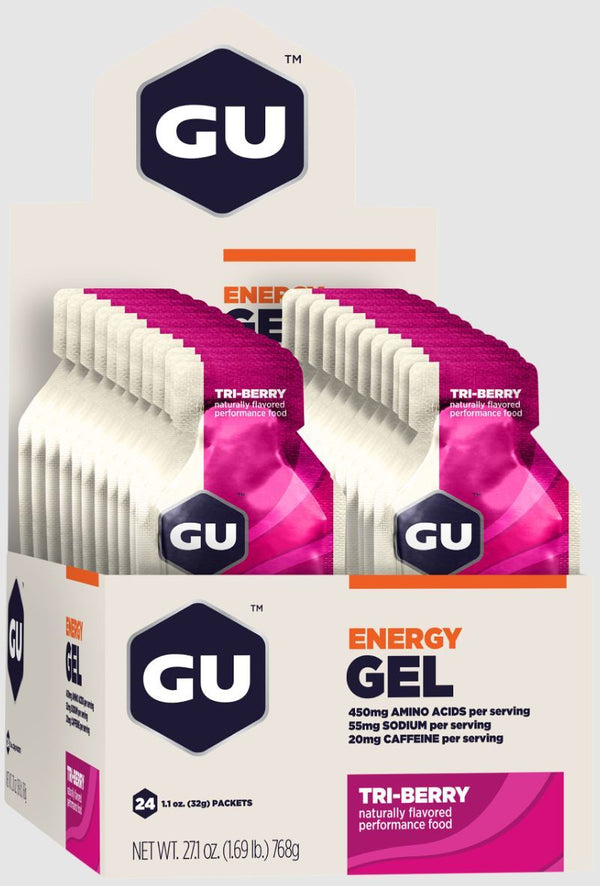 GU Energy Gel - Tri Berry x 24
