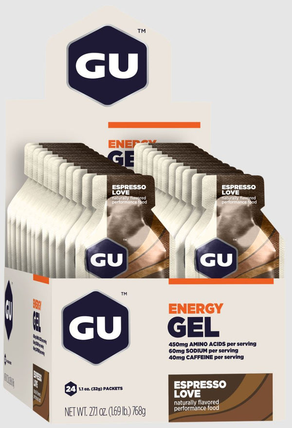 GU Energy Gel - Espresso Love x 24