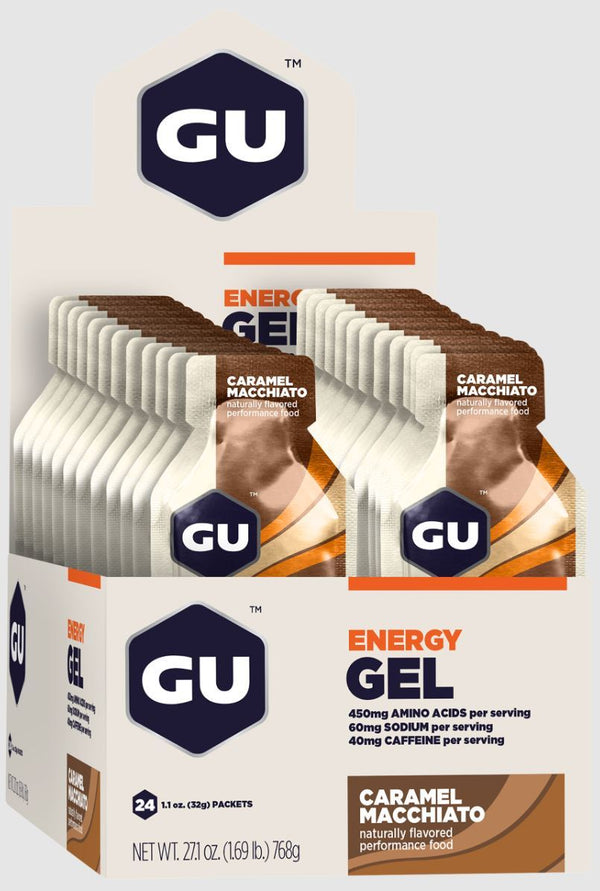 GU Energy Gel - Caramel Macchiato x 24