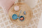 Bubble: Silicone Pacifier Holder - Blue