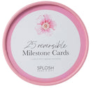Splosh: Reversible Milestone Cards - Floral
