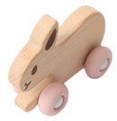 Splosh: Baby Pink Bunny Beechwood & Silicone Toy