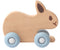 Splosh: Baby Blue Bunny Beechwood & Silicone Toy