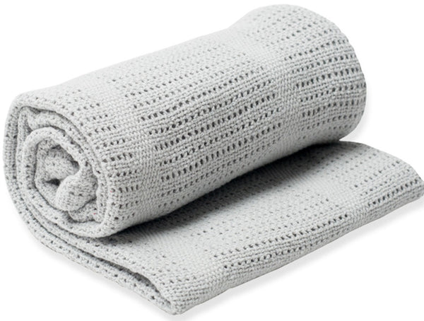 Lulujo: Cellular Blanket - Grey