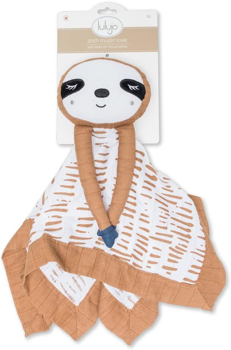 Lulujo: Cotton Baby Lovies - Sloth