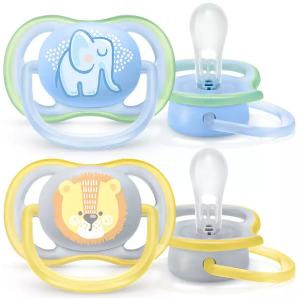 Avent: Ultra Air Pacifier - Blue 0-6m (2 Pack)