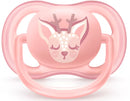 Avent: Ultra Air Pacifier - Pink 2 Pack (0-6m) (0-6 Months)