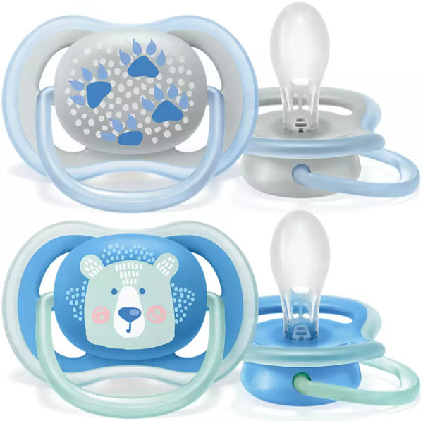 Avent: Ultra Air Pacifier - Blue 6-18m (2 Pack)