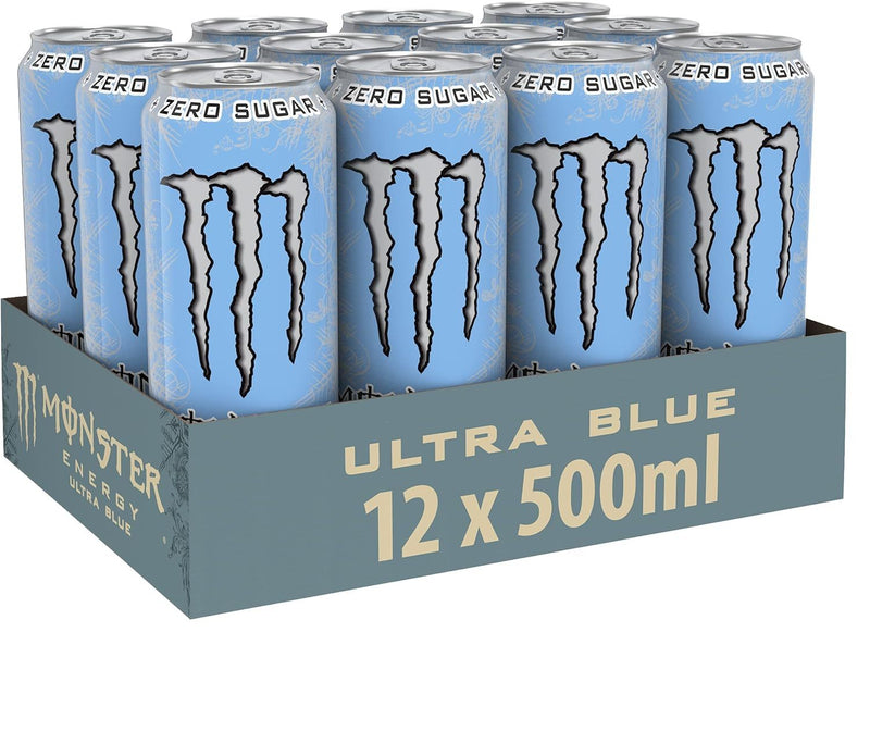 Monster Energy Ultra Blue 500ml (12 Pack)