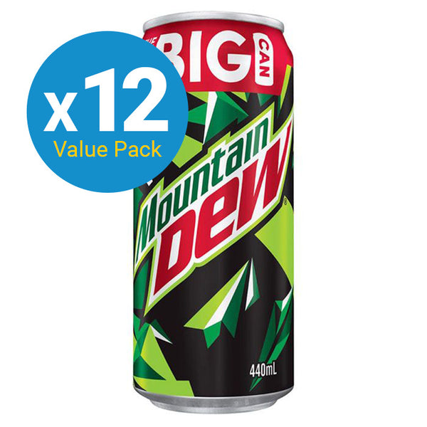 Mountain Dew - 440ml (12 Pack)