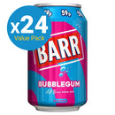 BARR Bubblegum Soft Drink 330ml (24 Pack)