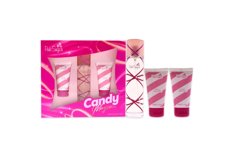 Aquolina: Pink Sugar 'Candy Magic' 3 Piece Fragrance Gift Set (Women's)