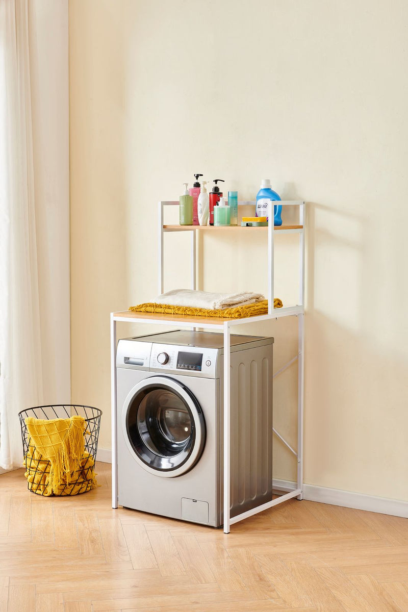 Fraser Country 2 Tier Laundry Cabinet - Oak
