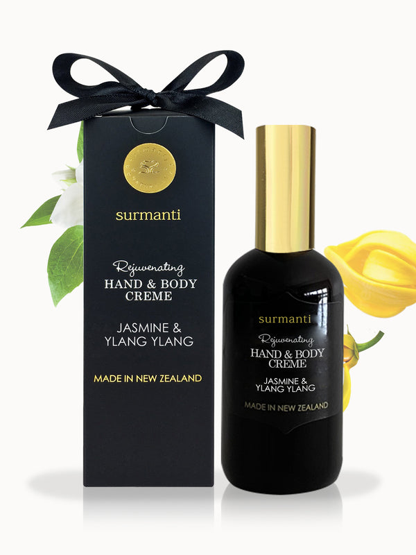 Surmanti Hand + Body Creme - Jasmine and Ylang Ylang 120ml