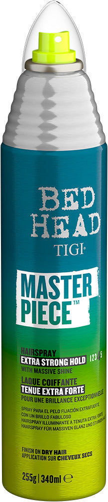 Tigi Bed Head: Masterpiece Shiny Hairspray - Strong Hold & Shine (340ml)