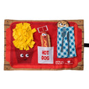 Outward Hound: Activity Matz Fast Food, Fun Dog Puzzle Mat - Multicolored