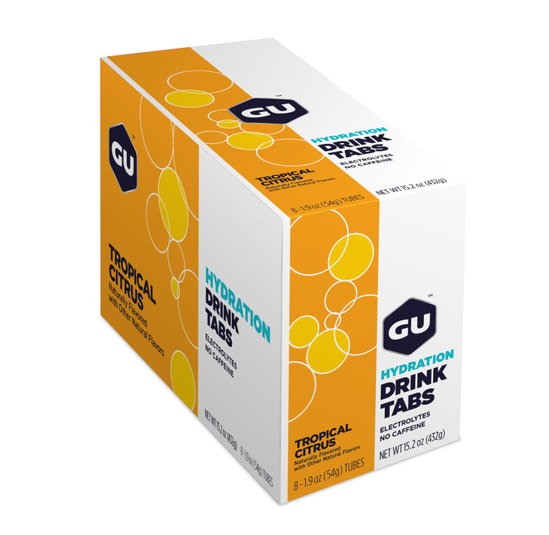 GU Hydration Drink Tablets - Tropical Citrus x 8